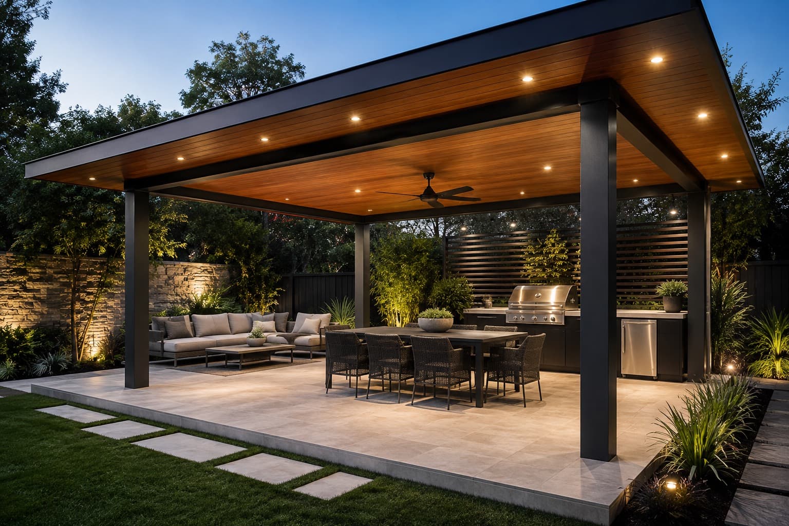 Outbuildings, Carports, Garages, Gazebos & Patios